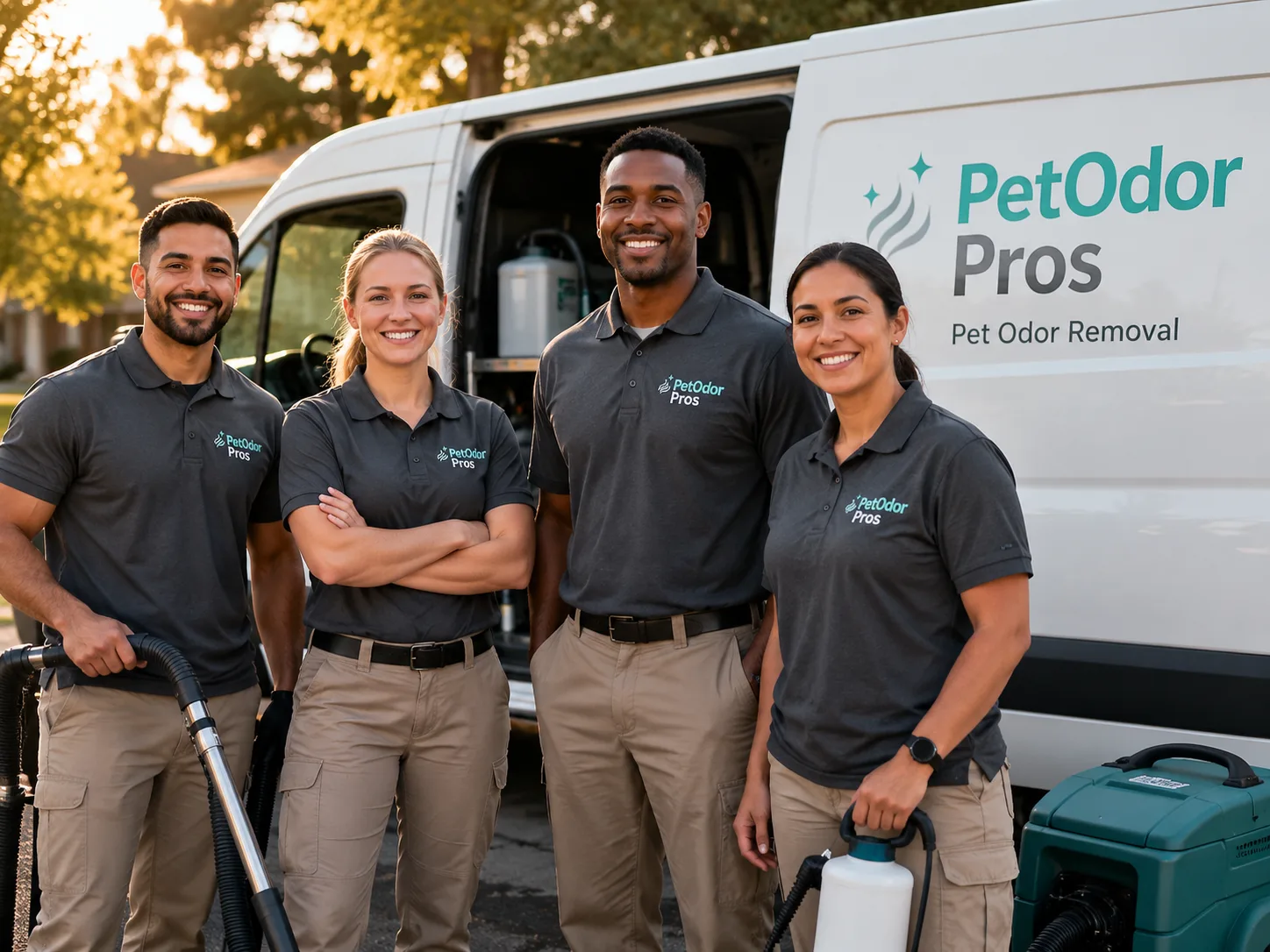 Pet Odor Removal team serving New Limerick, ME